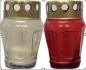 MÉCSES FEHÉR-PIROS